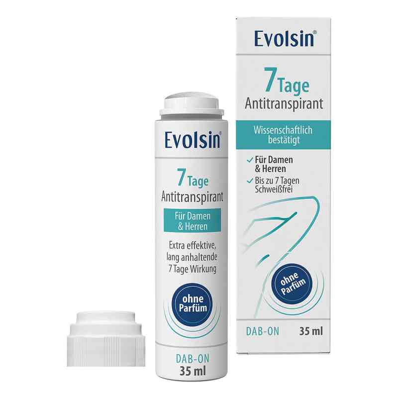 Evolsin 7 Tage Antitranspirant ohne Parfüm 35 ml von Evolsin medical UG (haftungsbeschränkt) PZN 20386332