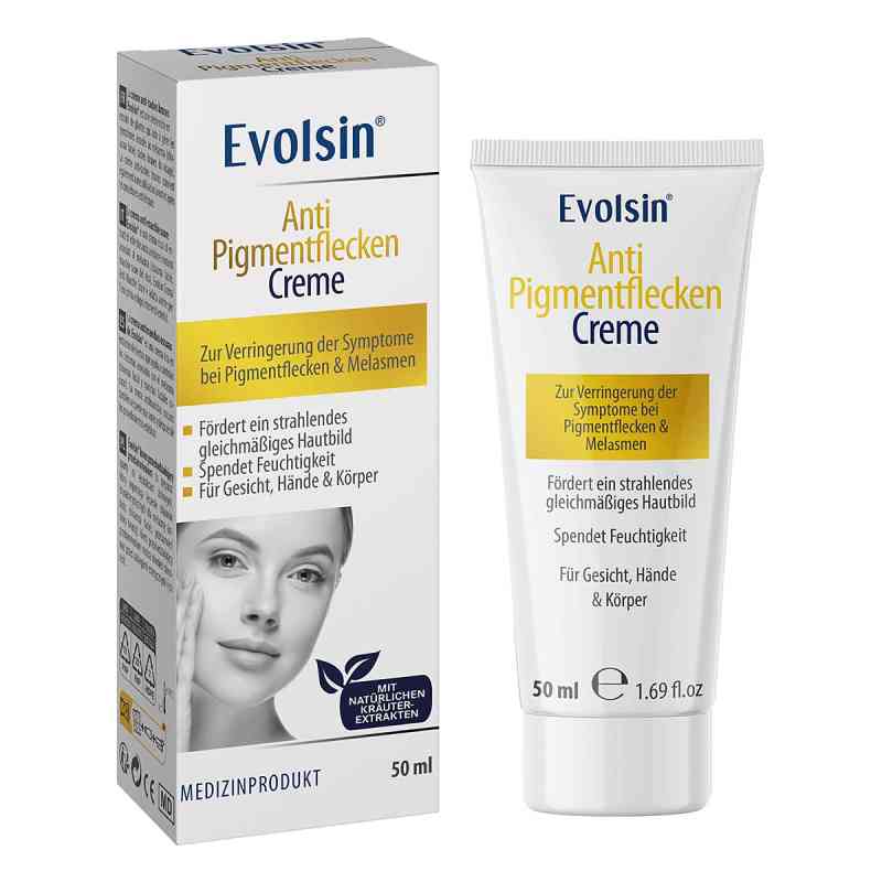 Evolsin Anti Pigmentflecken Creme 50 ml von Evolsin medical UG (haftungsbeschränkt) PZN 19729672