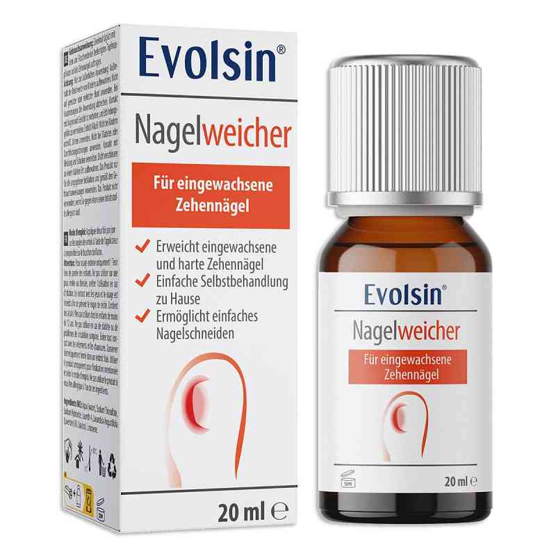 Evolsin Nagelweicher für eingewachsene Zehennägel 20 ml von Evolsin medical UG (haftungsbeschränkt) PZN 19752010