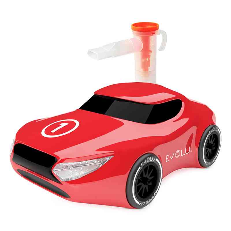 Evolu Super Car Kinder Kolben-Kompressor Inhalator 1 stk von Forans Medical GmbH PZN 20391787