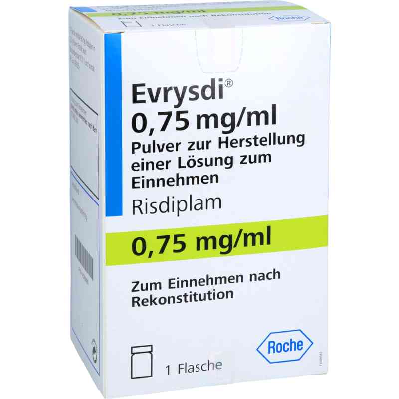 Evrysdi 0,75 Mg/ml Plv.z.h.e.l.z.einn.ab Monaten 1 stk von Roche Pharma AG PZN 18360880
