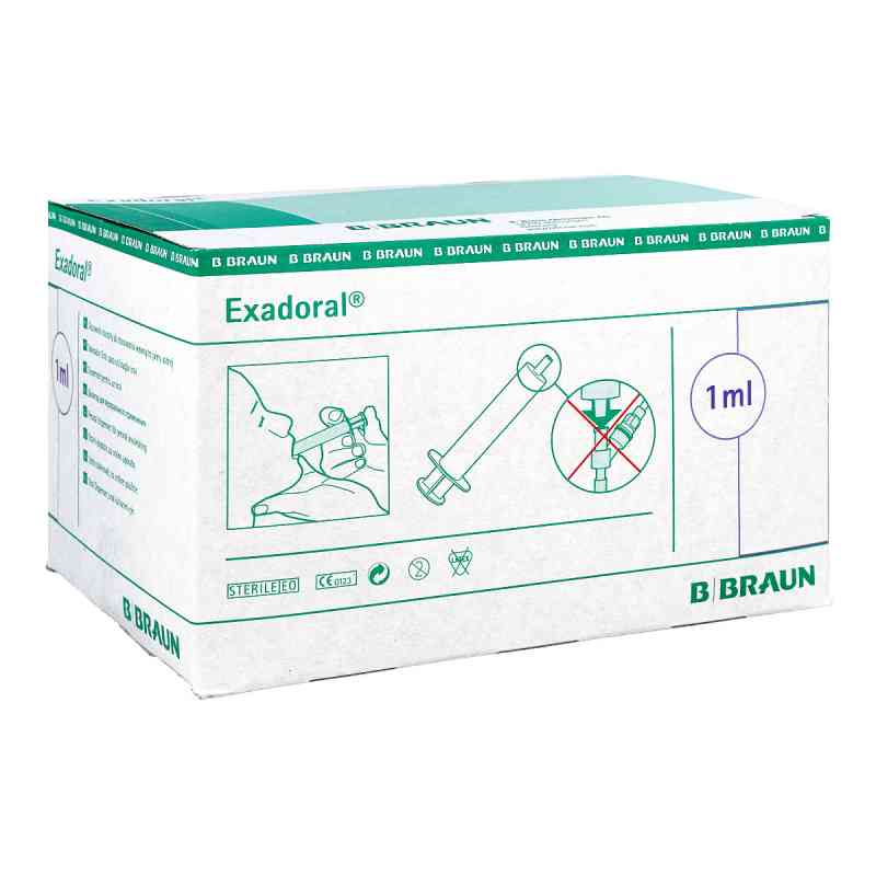 Exadoral B.braun orale Spritze 1 ml 100 stk von B. Braun Melsungen AG PZN 10193218