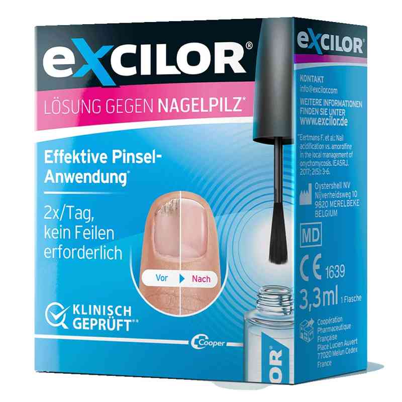 Excilor Lösung gegen Nagelpilz 1X3.3 ml von Cooper Consumer Health Deutschland GmbH PZN 12584762