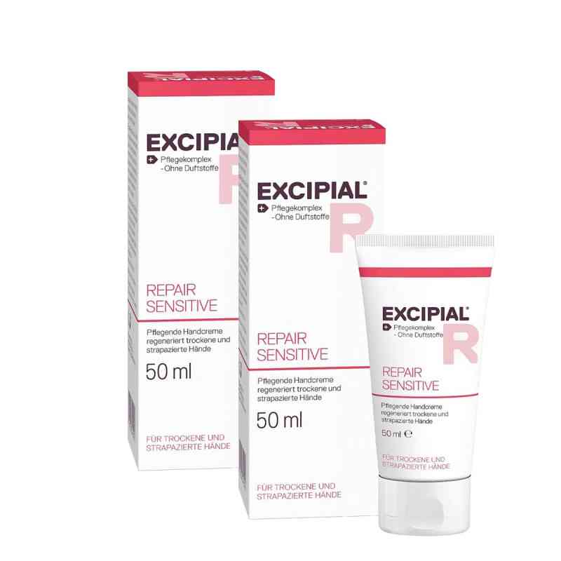 Excipial Repair Sensitive Creme 2x50 ml von Galderma Laboratorium GmbH PZN 08105010