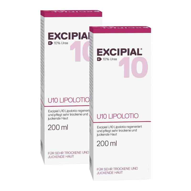 Excipial U 10 Lipolotio 2x200 ml von Galderma Laboratorium GmbH PZN 08105015