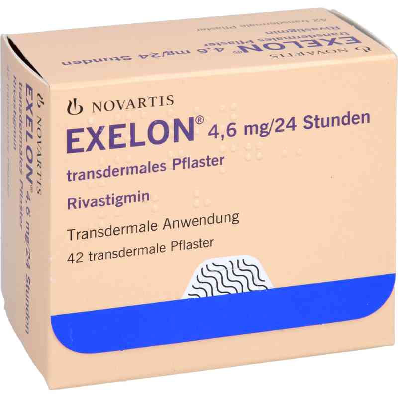 Exelon 4,6mg/24 Stunden 42 stk von NOVARTIS Pharma GmbH PZN 10005458