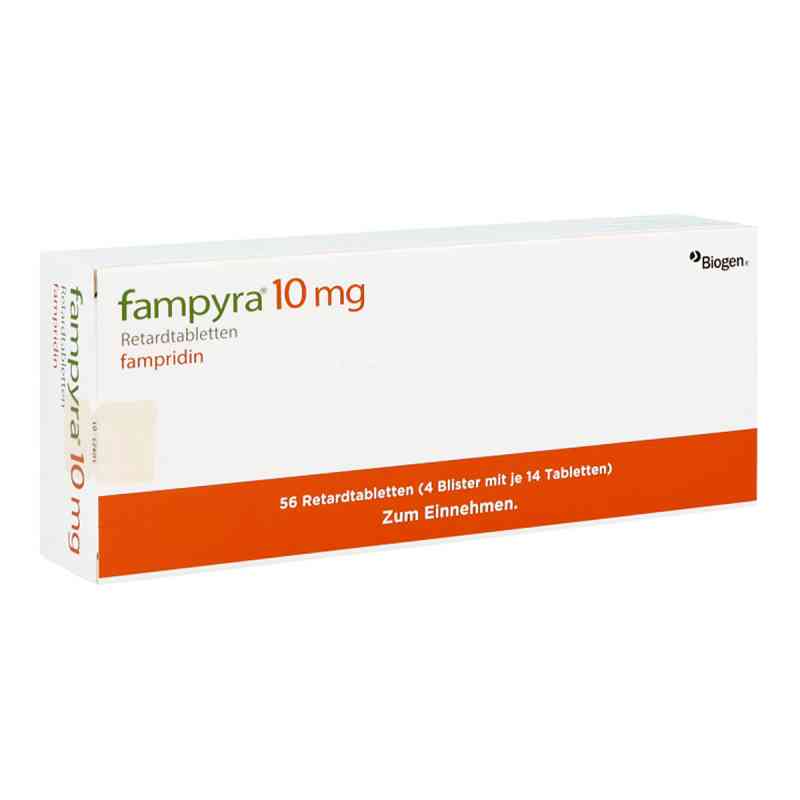 Fampyra 10 mg 4 Wochen Retardtabletten 4X14 stk von Merz Therapeutics GmbH PZN 07774058