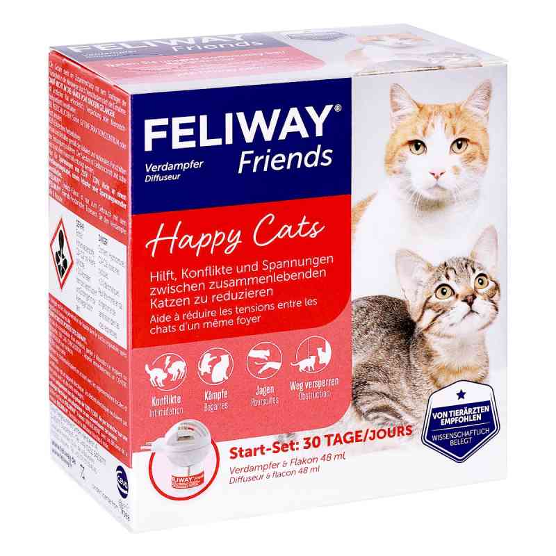 Feliway Friends Start-Set für Katzen 48 ml von O'ZOO GmbH PZN 17364083