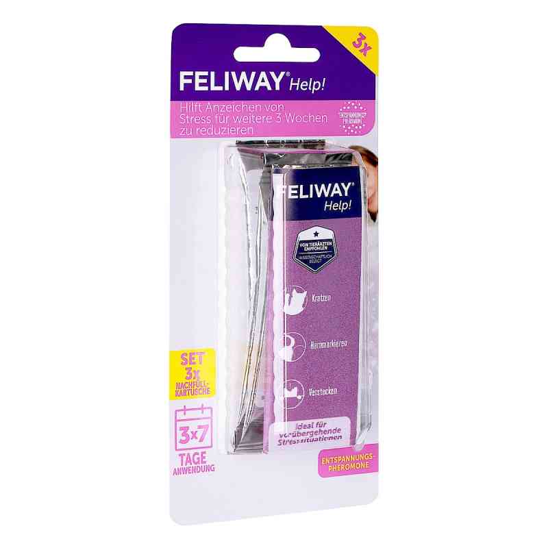 Feliway Help Nachfüllset für Katzen 3X340 mg von O'ZOO GmbH PZN 18680024