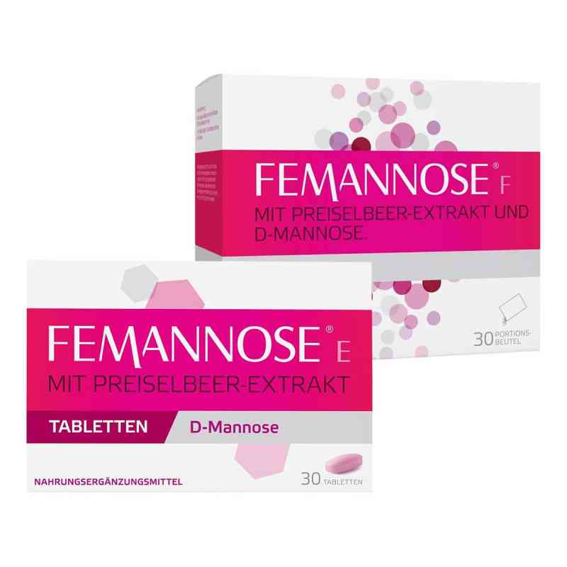 Femannose E Tabletten (30 stk) & Femannose F Granulat (30 stk) 1 Set von MCM KLOSTERFRAU Vertr. GmbH PZN 08105918