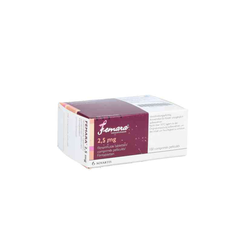 Femara 2,5 mg Filmtabletten 100 stk von BERAGENA Arzneimittel GmbH PZN 05388109