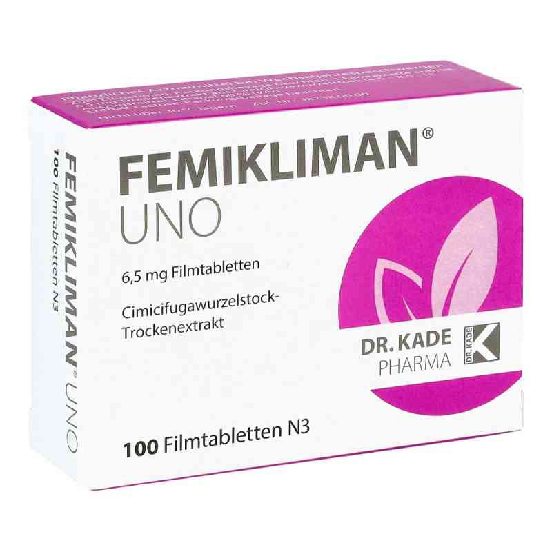 Femikliman uno 100 stk von DR. KADE Pharmazeutische Fabrik  PZN 08817611
