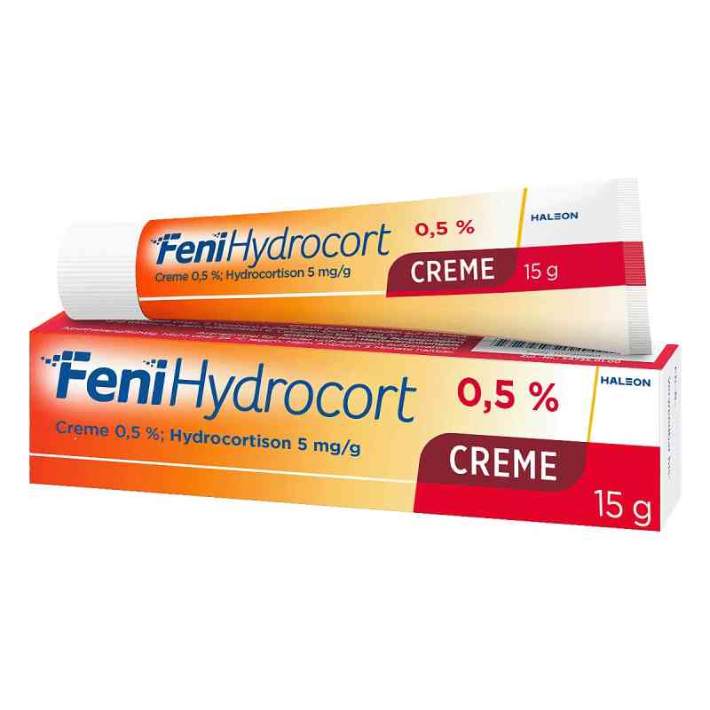 FeniHydrocort Creme 0,5 %, Hydrocortison 5 mg/g 15 g von Haleon Germany GmbH PZN 10796968