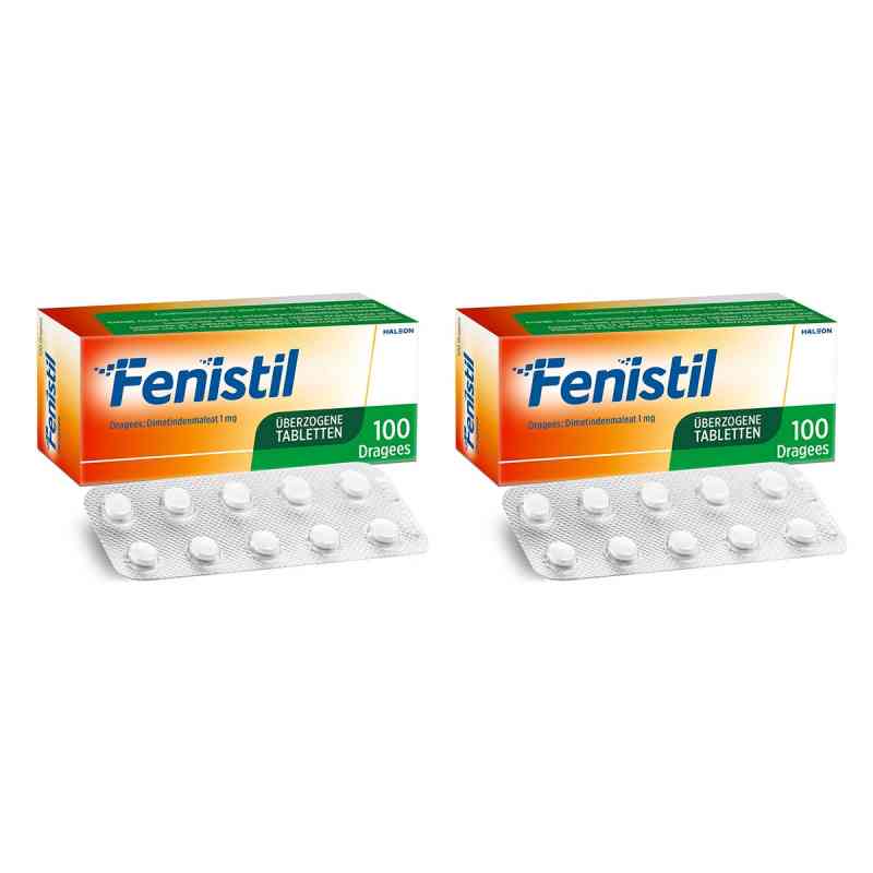 Fenistil Dragees, Dimetindenmaleat 1 mg/Tabl., Antiallergikum 2x100 stk von Haleon Germany GmbH PZN 08104451