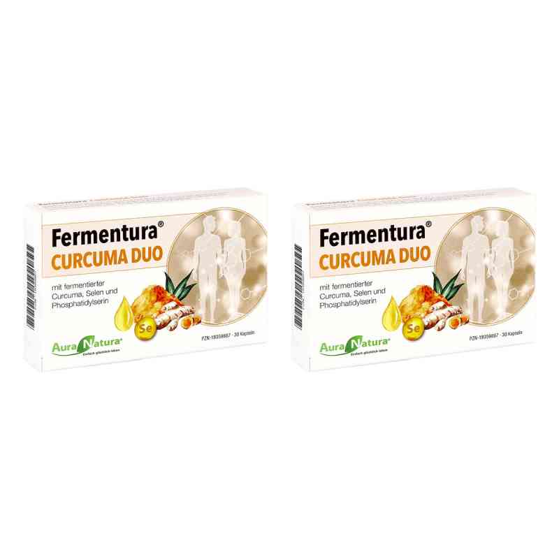 Fermentura Curcuma Duo Kapseln 2x30 stk von Pharmatura GmbH & Co. KG PZN 08104616