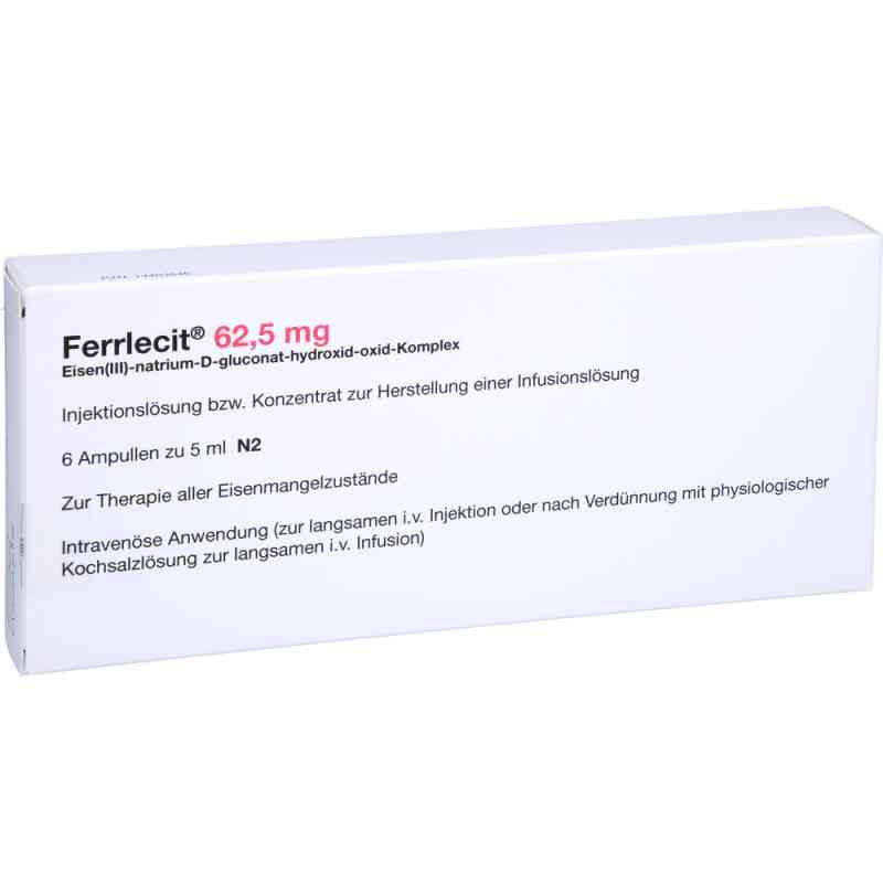 Ferrlecit 62,5 mg Ampullen 6X5 ml online kaufen