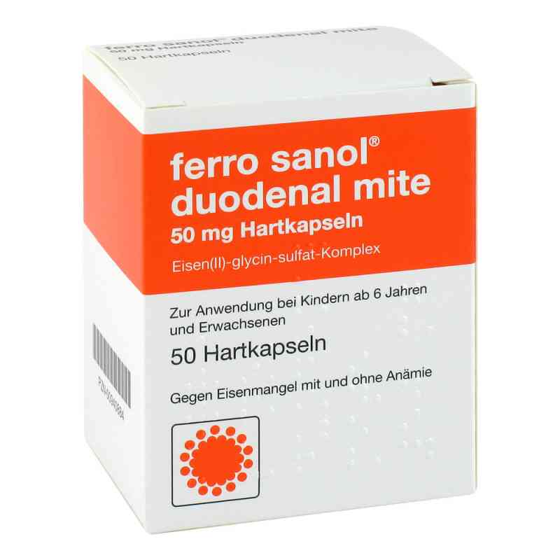 Ferro sanol duodenal mite 50mg 50 stk von UCB Pharma GmbH PZN 00940884