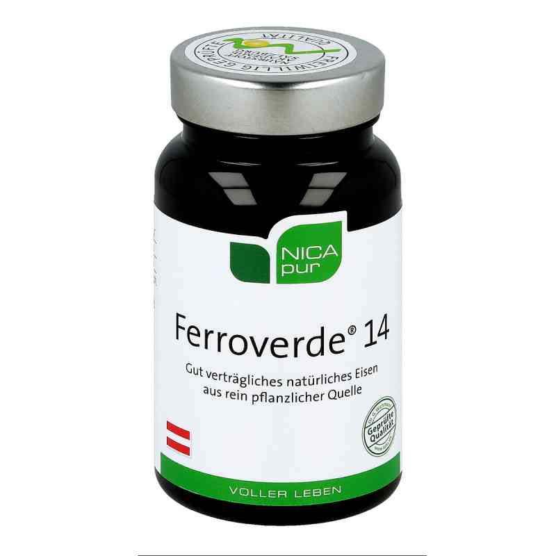 Ferroverde 14-60 Kapseln 60 stk von NICApur Micronutrition GmbH PZN 06443106