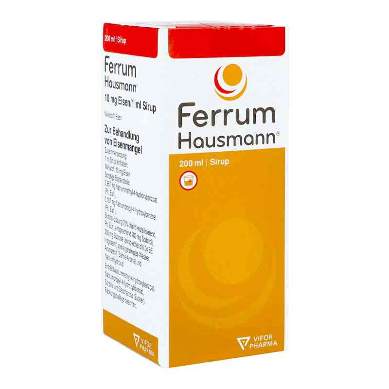 Ferrum Hausmann 50mg Eisen/5ml 200 ml von Vifor Pharma Deutschland GmbH PZN 02183476