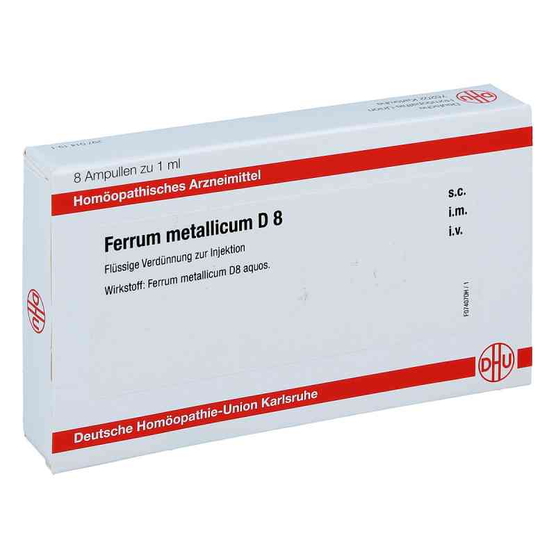 Ferrum Metallicum D8 Ampullen 8X1 ml von DHU-Arzneimittel GmbH & Co. KG PZN 11705844