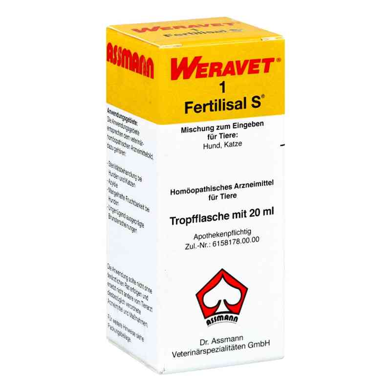 Fertilisal S1 veterinär Tropfen 20 ml von Biokanol Pharma GmbH PZN 02538293