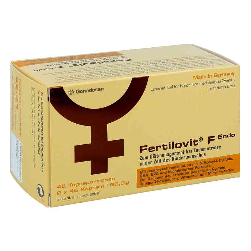 Fertilovit F Endo Kapseln 90 stk von Gonadosan Distribution GmbH PZN 11172566