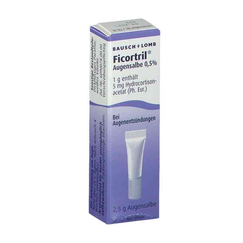 Ficortril Augensalbe 0,5% 2.5 g von Dr. Gerhard Mann Chem.-pharm.Fabrik GmbH PZN 00382993