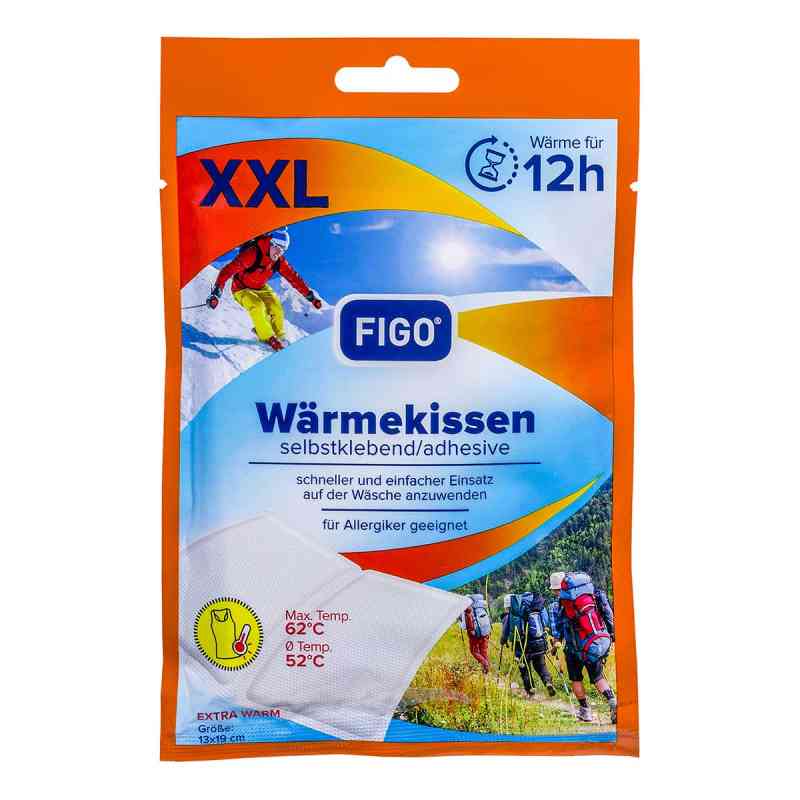 FIGO Wärmekissen 12h selbstklebend XXL Vorteilspack 5 stk von S+H Pharmavertrieb GmbH PZN 19833501