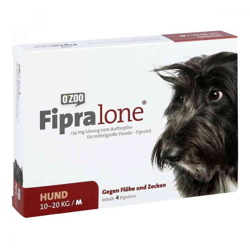 Fipralone 134 mg Lösung zur, zum auftropf.f.mit.gr.hunde vet 4 stk von O'ZOO GmbH PZN 11360753