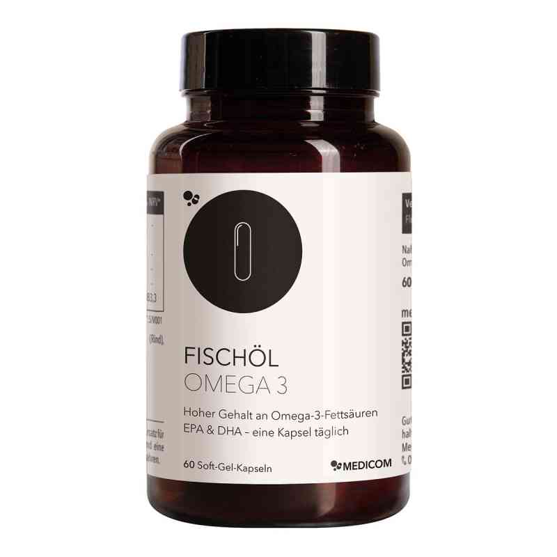 Fischöl Omega-3 Weichkapseln 60 stk von MEDICOM Pharma GmbH PZN 19384664