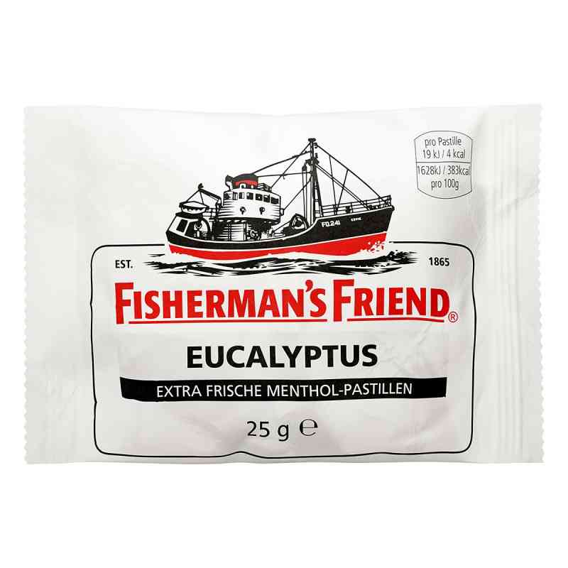Fishermans Friend Eucalyptus mit Zucker Pastillen 25 g von MARVECS GmbH PZN 02192831