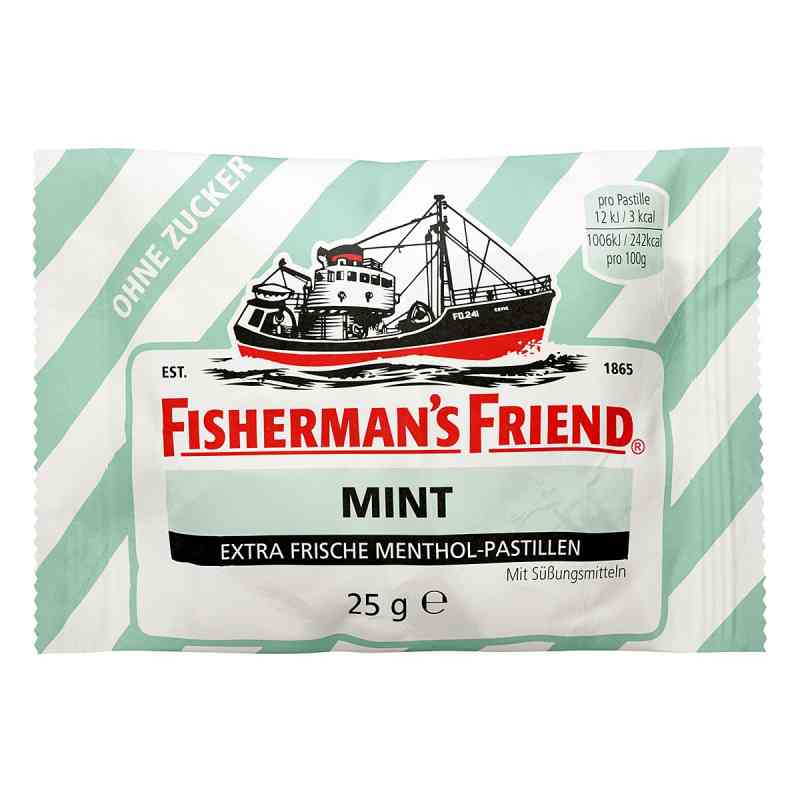Fishermans Friend mint ohne Zucker Pastillen 25 g von Queisser Pharma GmbH & Co. KG PZN 03885513