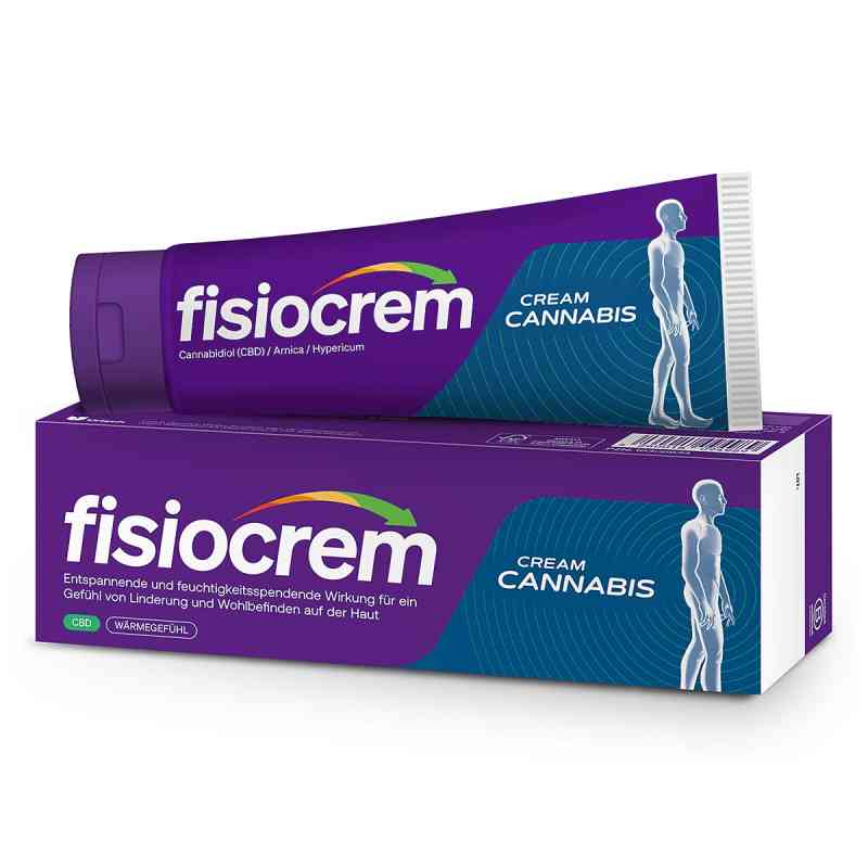 Fisiocrem Cream Cannabis zur Pflege der Haut, mit Wärmeeffekt 200 ml von Uriach Germany GmbH PZN 18306834
