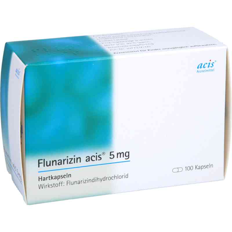 Flunarizin acis 5 mg Hartkapseln 100 stk von MIBE GmbH Arzneimittel PZN 08535829