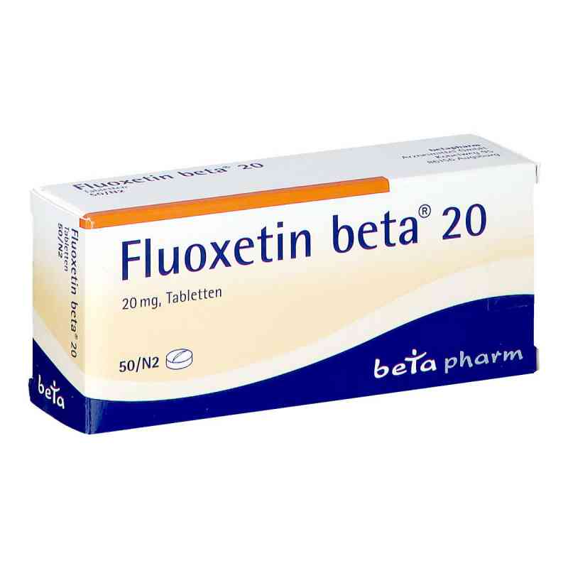 Fluoxetin beta 20 Tabletten 50 stk von betapharm Arzneimittel GmbH PZN 03702694
