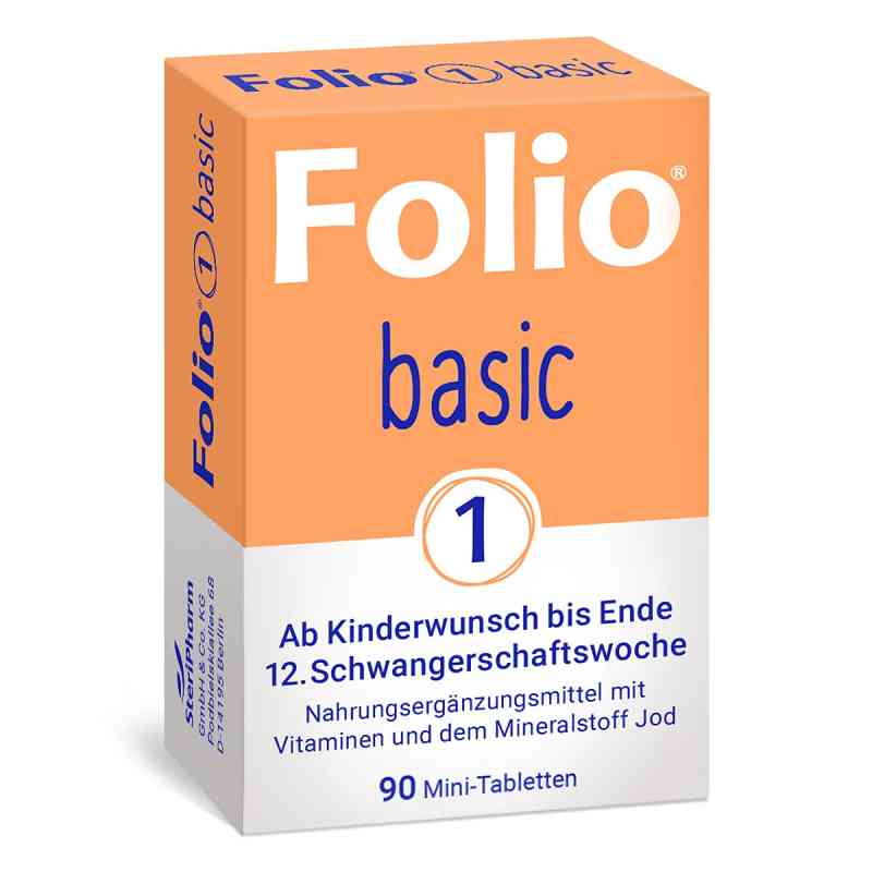Folio 1 Basic Filmtabletten 90 stk von SteriPharm Pharmazeutische Produkte GmbH & Co. KG PZN 18671338