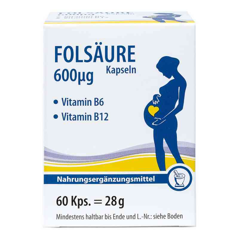 Folsäure Kapseln 60 stk von Pharma Peter GmbH PZN 08898816