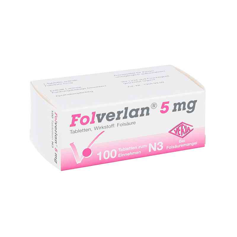 Folverlan 5 mg Tabletten 100 stk von Verla-Pharm Arzneimittel GmbH &  PZN 07712850