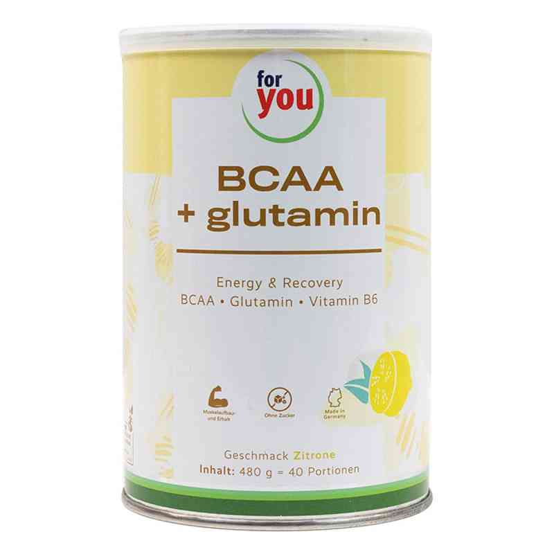 For You BCAA + Glutamin Energy & Recovery Zitrone 480 g von For You eHealth GmbH PZN 15264265
