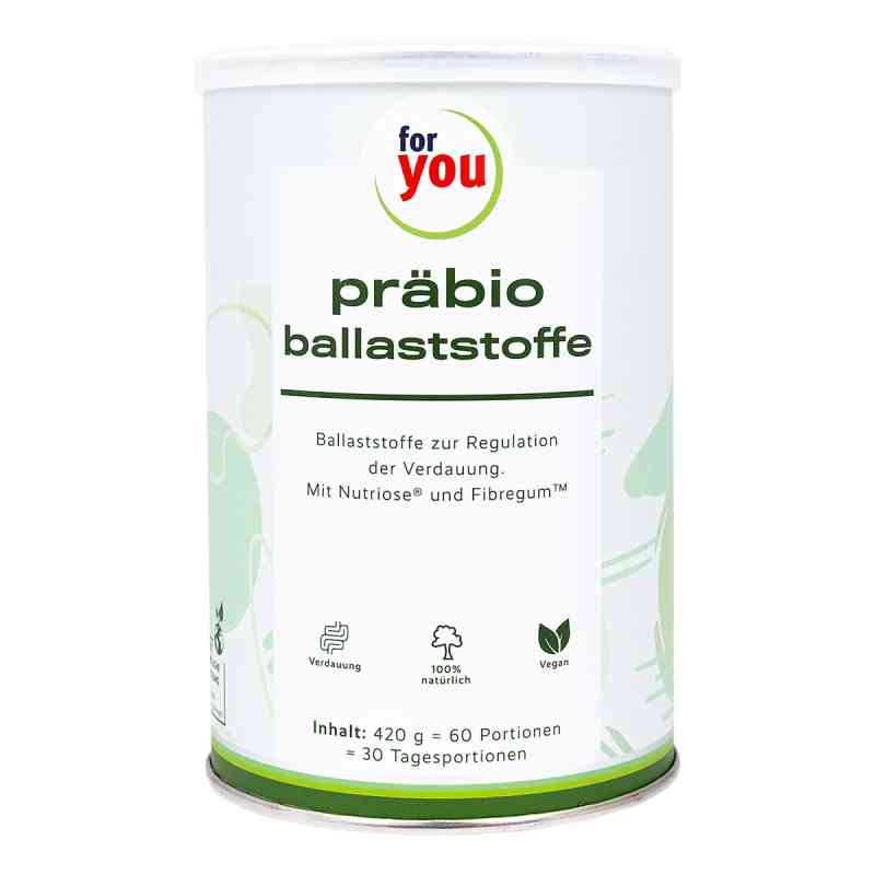 For you eHealth präbio ballaststoffe Pulver 420 g von For You eHealth GmbH PZN 15323772