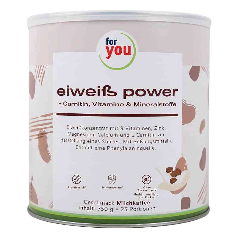 For You Eiweiss Power Milchkaffee 750 g von For You eHealth GmbH PZN 13570561