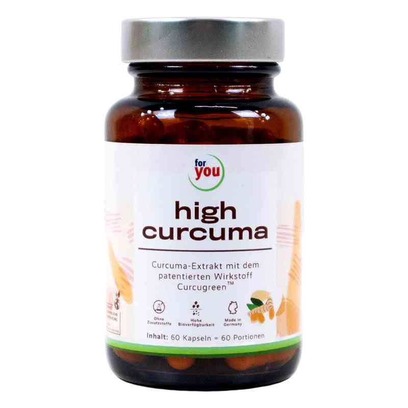 For You high Curcuma Kapseln 60 stk von For You eHealth GmbH PZN 15264271