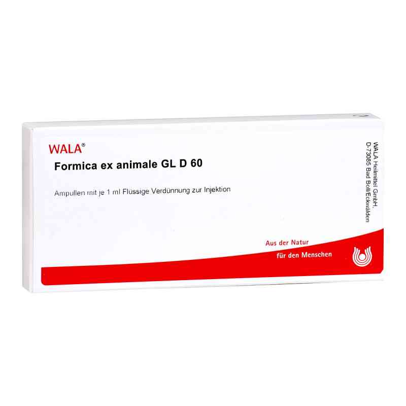Formica Ex Animale Gl D60 Ampullen 10X1 ml von WALA Heilmittel GmbH PZN 04626280