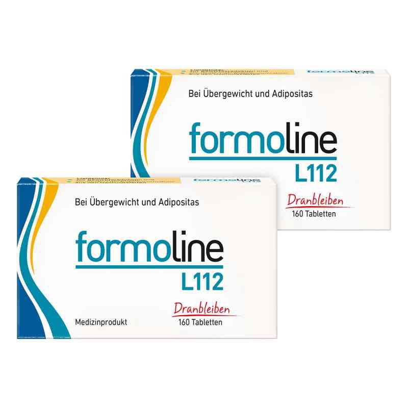 Formoline L112 dranbleiben Tabletten zum Abnehmen 2x160 stk von Certmedica International GmbH PZN 08107005