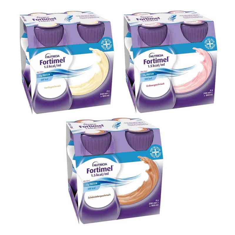 Fortimel 1.5 kcal Probierpaket 3x4x200 ml von Danone Deutschland GmbH PZN 08102818