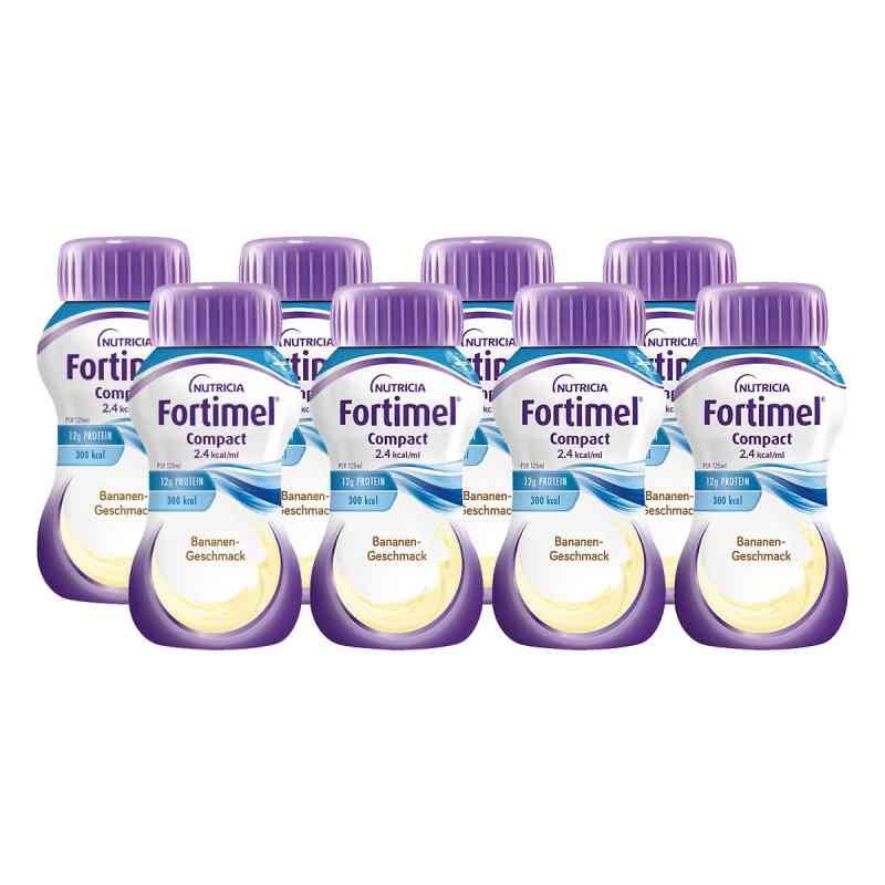 Fortimel Compact 2.4 Bananengeschmack 32x125 ml von Danone Deutschland GmbH PZN 08100329