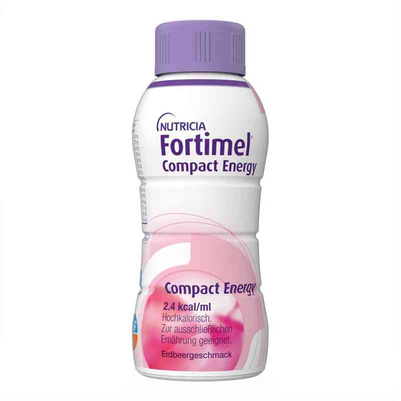 Fortimel Compact Energy Erdbeere 4X300 ml von Danone Deutschland GmbH PZN 15817103
