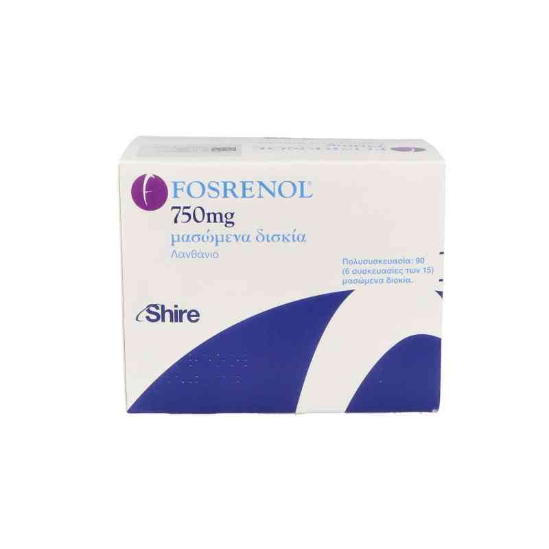 Fosrenol 750 mg Kautabletten 90 stk von CC-Pharma GmbH PZN 06488511