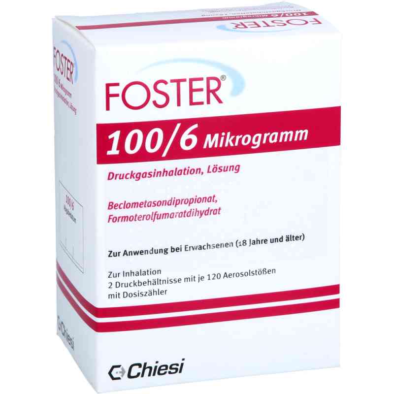 Foster 100/6 [my]g 120 Hub Dosieraerosol 2 stk
