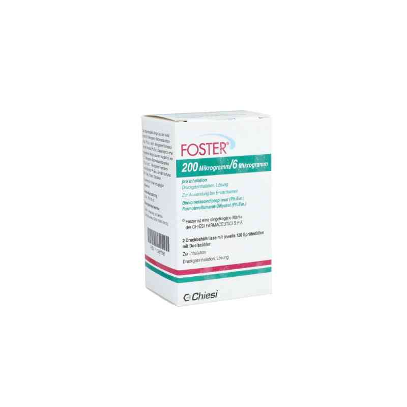 Foster 200/6 [my]g 120 Hub Dosieraerosol 2 stk